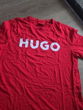 HUGO Bright Red Logo T-Shirt
